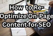 Re-Optimize On-Page Content