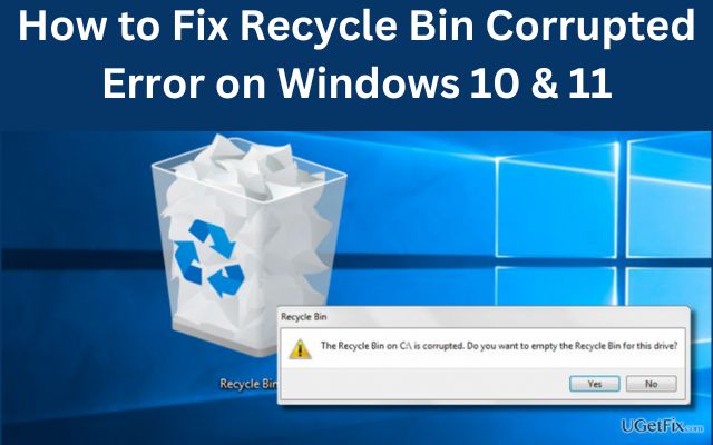 Recycle Bin Corrupted Error