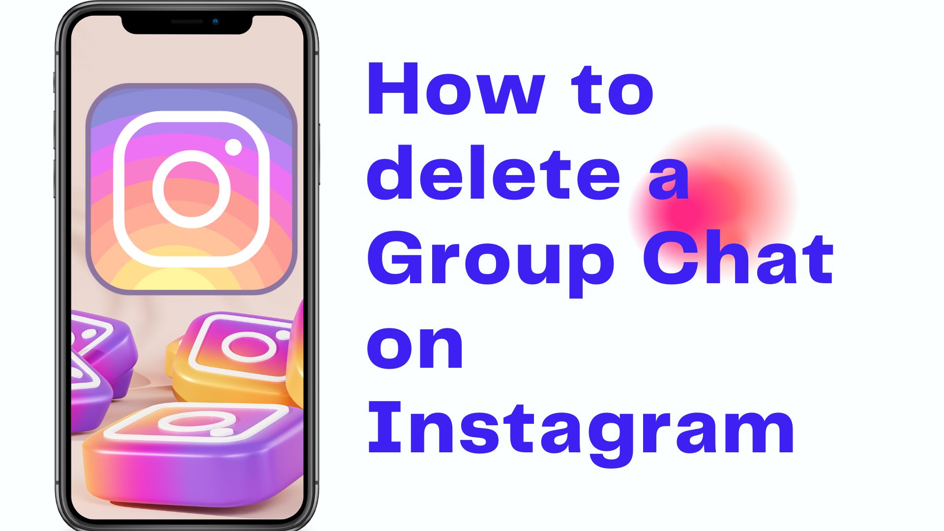 delete a Group Chat on Instagram