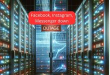 Facebook, Instagram, Messenger down