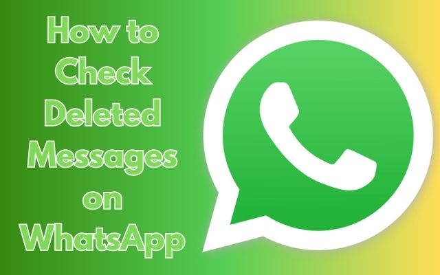 How to Check Deleted Messages on WhatsApp
