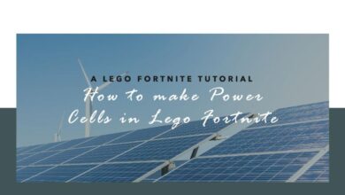 How to make Power Cells in Lego Fortnite