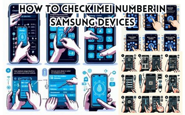 check IMEI number in Samsung devices