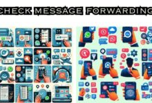 How to check message forwarding