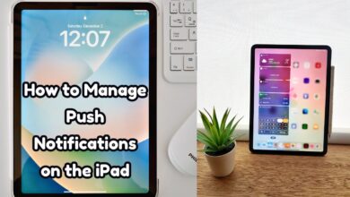 How to Manage Push Notifications on the iPad