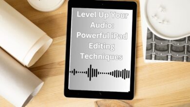 How to edit audio on your iPad