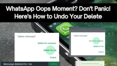 How to use the Undo Delete for me feature on WhatsApp