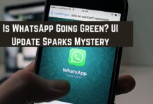 WhatsApp Goes Green